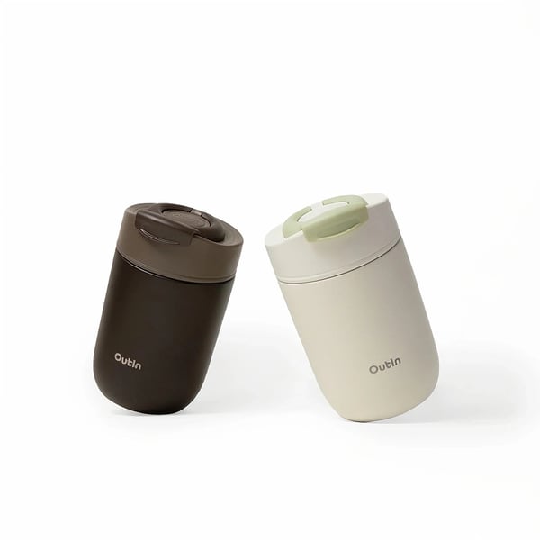 Miniatyrbillede 4 af 6: Outin OT-TUM-01-SW kubek podróżny 350 ml Sand Rustfrit stål
