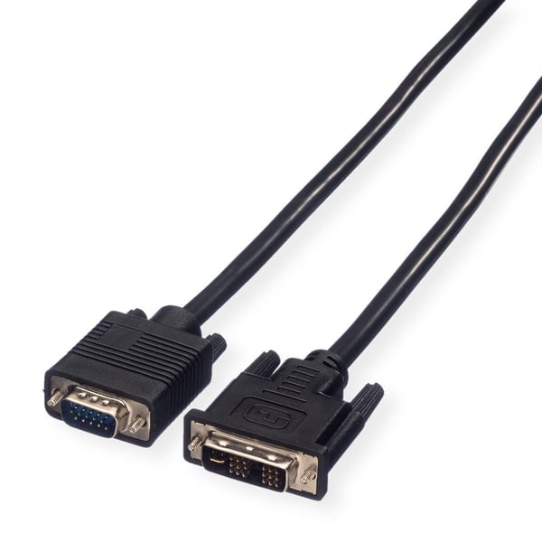 Miniatyrbillede 1 af 3: VALUE 11.99.5430 videokabel adapter 3 m DVI VGA (D-Sub)