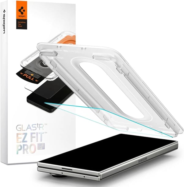 Spigen GLAS.tR EZ Fit Pro HD Kirkas näytönsuoja Samsung 1 kpl