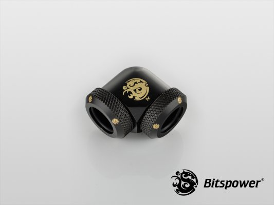 Bitspower Carbon Black Kompressionskrök