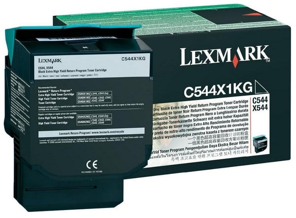 Lexmark C544X1KG tonerpatron Original Sort
