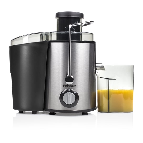 Miniatyrbillede 1 af 7: Tristar SC-2284 citruspresser og juicemaskine Saftpresser 400 W Sort, Rustfrit stål