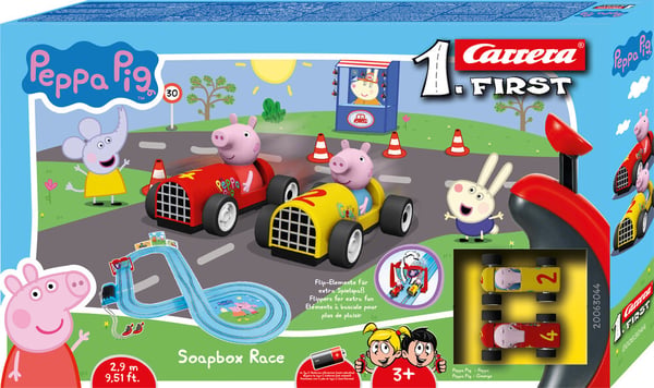 Miniatyrbillede 1 af 5: Carrera FIRST Peppa Pig Soopbox Race