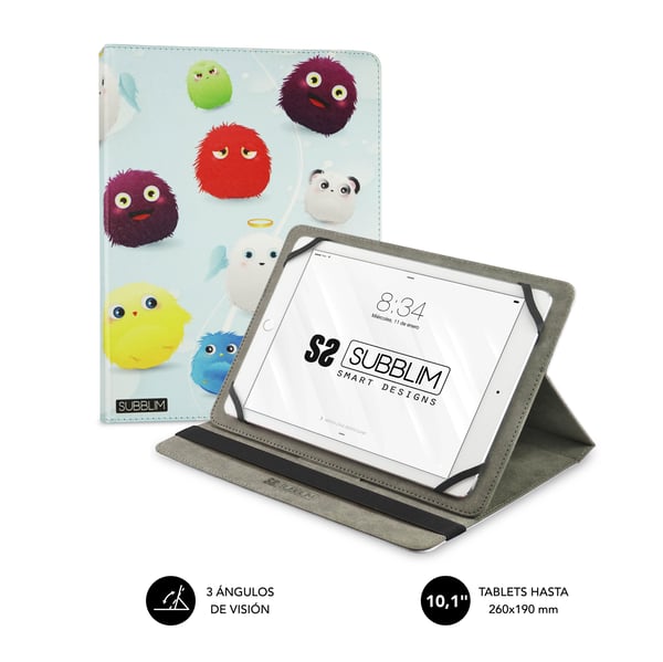 SUBBLIM SUB-CUT-4TC001 tablet etui 25,6 cm (10.1") Folie