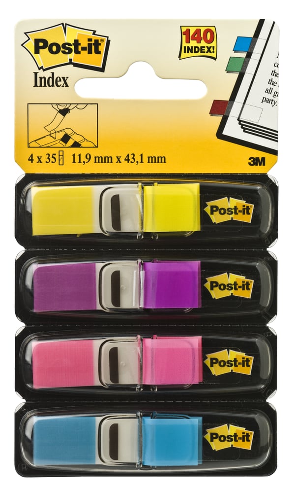 Post-It 683-4AB Tyhjä välilehtihakemisto Post-It 683-4AB Tyhjä välilehtihakemisto