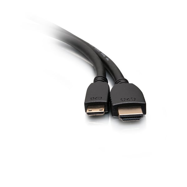 C2G 50620 HDMI-kabel 3 m HDMI Typ A (standard) HDMI Type C (Mini) Svart