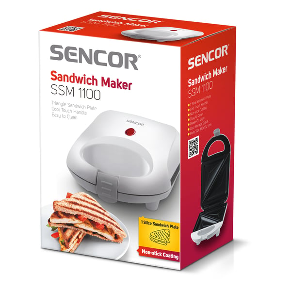 Sencor SSM 1100 smörgåsgrill 460 W Vit