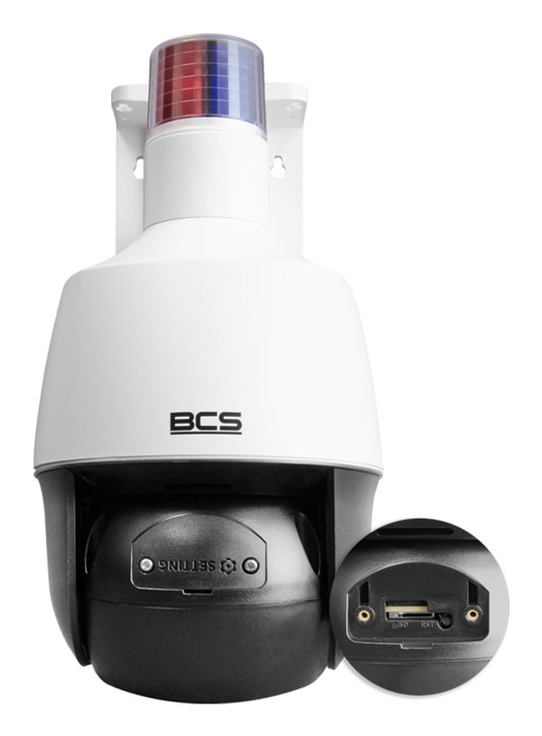Miniatyrbillede 3 af 6: BCS BCS-B-SIP155SR5L1-AI1(2.0) overvågningskamera Kugle (form) IP-sikkerhedskamera Indendørs & udendørs 2880 x 1620 pixel Loft/væg