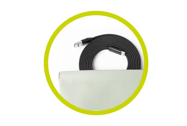 Mobile Origin MCF-USBA-1M-BLK USB-kabel USB 2.0 USB C 0,48 Gbit/sek. Sort