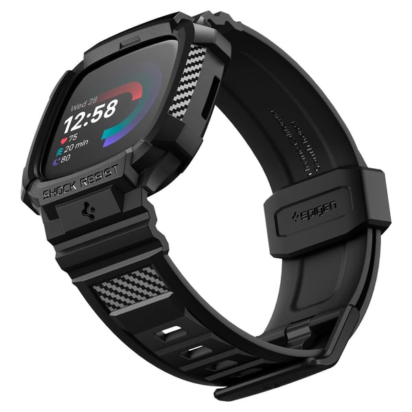 Pikkukuva 2 / 11: Spigen Rugged Armor Pro Kotelo Musta Termoplastinen polyuretaani (TPU)