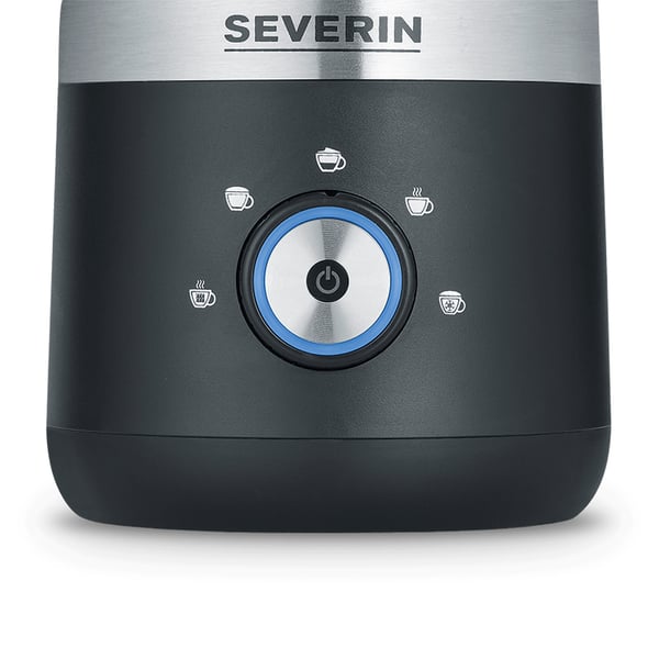 Severin 3588 Mælkeskummer og varmeapparat Håndholdt elektrisk mælkeskummer Sort, Sølv