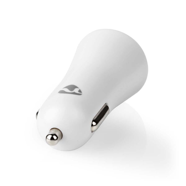 Nedis CCPDL20W111WT mobiililaitteen laturi Universaali Valkoinen Tupakansytytin Auto