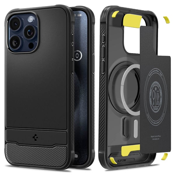 Spigen ACS06561 mobiltelefonfodral 17 cm (6.7") Mobilskal Svart