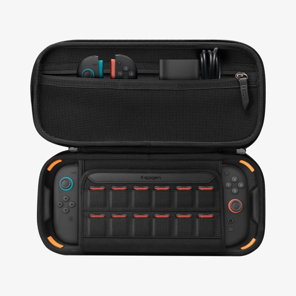 Pikkukuva 8 / 10: Spigen Rugged Armor Pro Pouch Pussi Nintendo Polyuretaani (PU) Musta