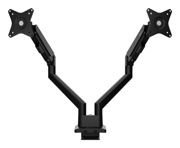 Miniatyrbillede 4 af 4: Arozzi AZ-ALZARE-NEO-DUO-BK skærmbeslag og -stativer 81,3 cm (32") Skrivebord Sort