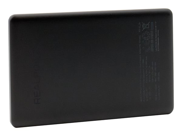 RealPower PB-5000 MAG 5000 mAh Trådløs opladning Sort