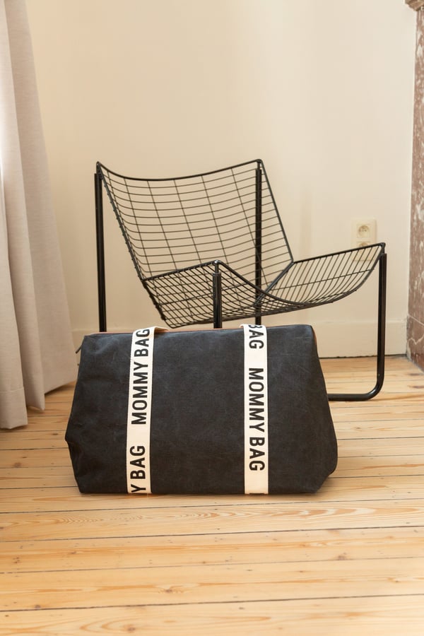 Miniatyrbild 3 av 15: Childhome Mommy Bag Toteväska Svart Bomull, Konstläder, Nylon, Polyester