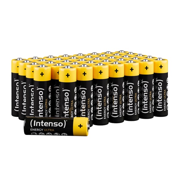 Miniatyrbillede 6 af 6: Intenso Alkalinebatterier ENERGY ULTRA AA - LR6 - 40 stk