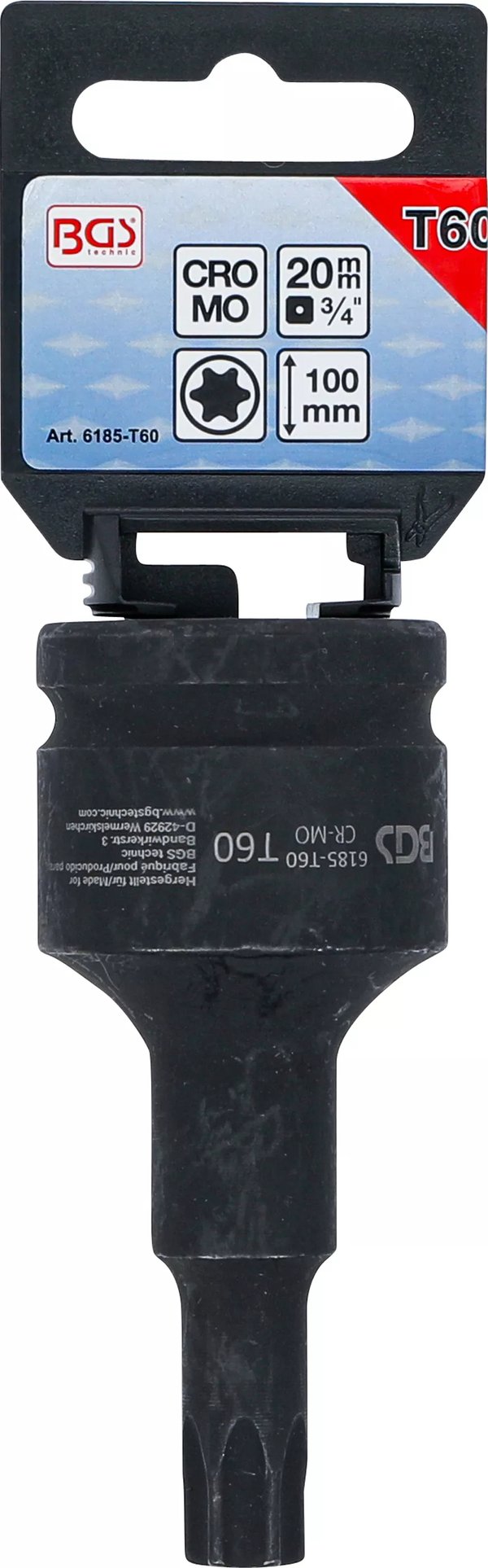 Miniatyrbillede 3 af 4: BGS technic Impact Bit Socket