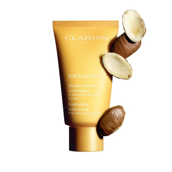 Clarins SOS Comfort Face Mask Kosteuttava naamio Naisten 75 ml Rasva (aine)