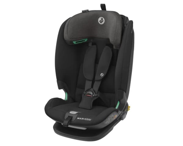 Maxi-Cosi Titan Plus i-Size bilbarnstol 1-2-3 (9 - 36 kg; 9 månader - 12 år) Svart