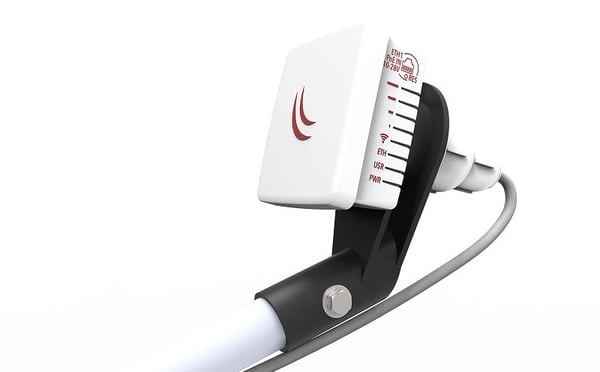 Miniatyrbild 2 av 4: Mikrotik LDF 5 Röd, Vit Strömförsörjning via Ethernet (PoE) stöd
