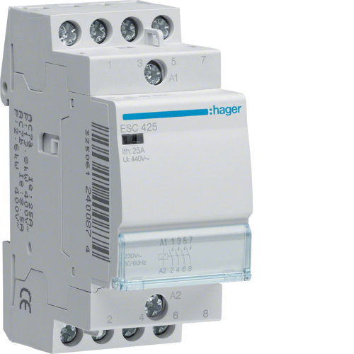 Hager SCHÜTZ 25A, 4S, 230V / HAGER ESC425
