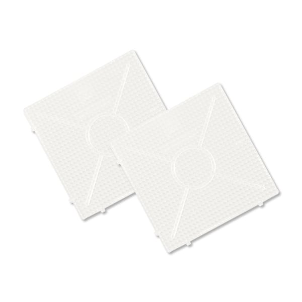SES Creative Beedz SES Children's Two Transparent Pegboards Stiftplade