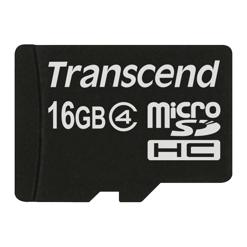 Transcend TS16GUSDC4 hukommelseskort 16 GB MicroSDHC Klasse 4