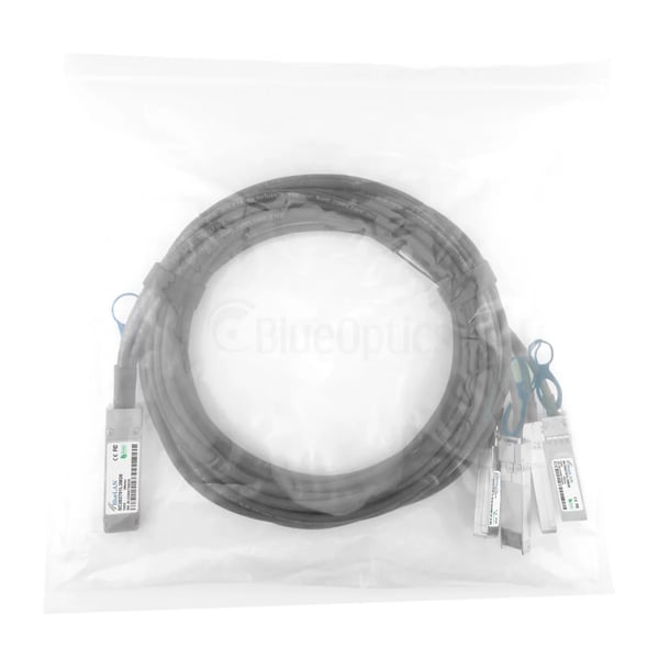 BlueOptics 100G2X25GPD2M-LEG-BL InfiniBand og fiberoptisk kabel 2 m QSFP 4xSFP28 Sort