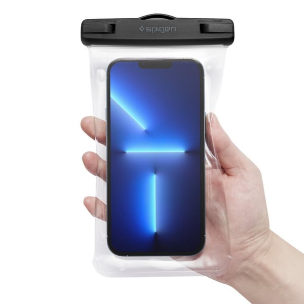 Spigen AquaShield A601 Sort, Transparent