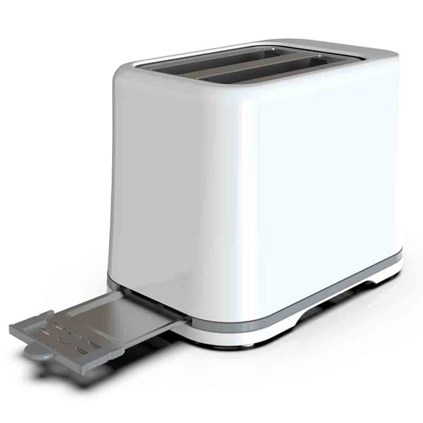 Miniatyrbillede 6 af 6: Grunkel TSB-EASYTOAST brødrister 6 2 skive(r) 870 W Hvid