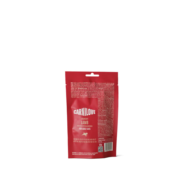 Miniatyrbillede 2 af 8: CARNILOVE CRUNCHY Kat Snacks Lam 50 g