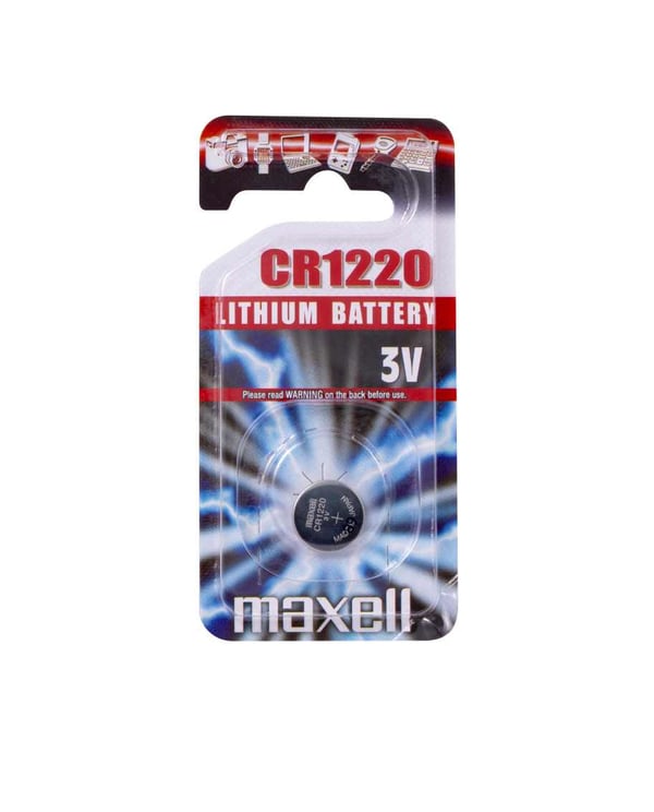Maxell CR1220 Engangsbatteri Lithium-Manganese Dioxide (LiMnO2)