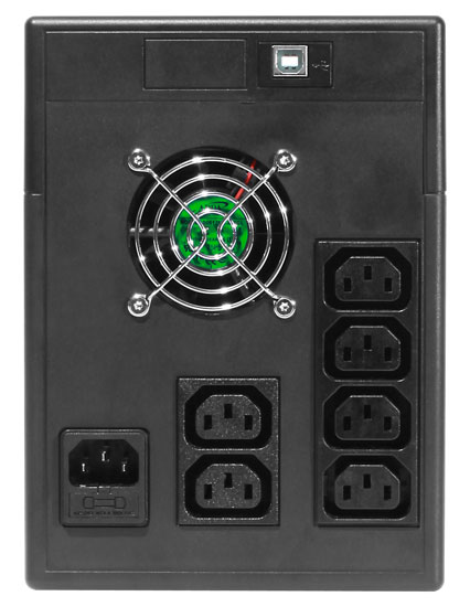 Riello NPW 1500 UPS-enhed Interaktivt indgangsstik 1,5 kVA 900 W