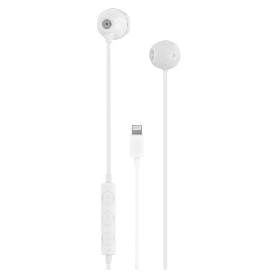 Miniatyrbild 1 av 4: T'nB CURV Headset Kabel I öra Samtal/musik Vit