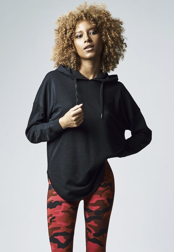 Urban Classics Ladies Oversized Terry Hættetrøje
