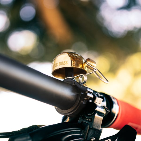 Lezyne Classic Brass Bell - Hard Mount Klokke