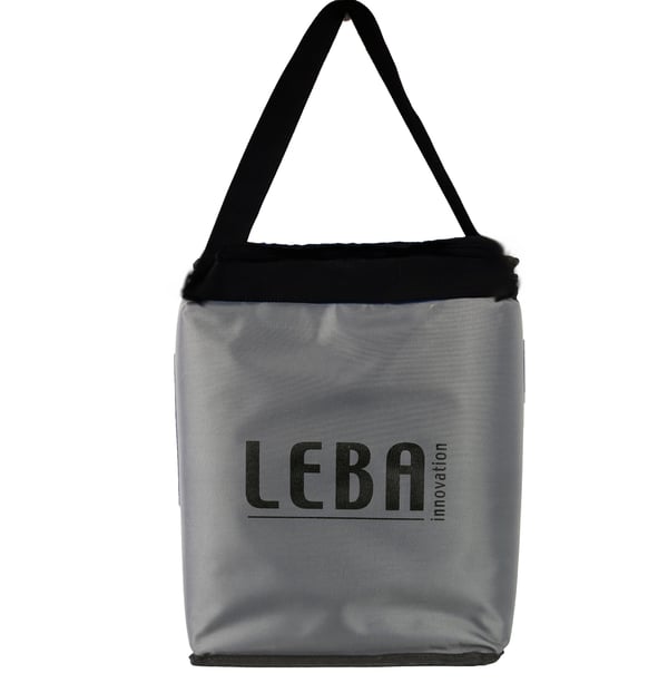 LEBA Innovation NoteBag NB2-5TAB-GREY administration af bærbar enhed - vogn & kabinet Kasse til administration af bærbar enhed Grå