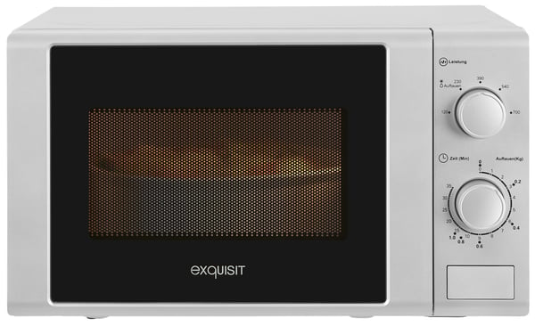 Exquisit MW900-030 Sølv Grill mikroovn Bordplade 20 L 700 W