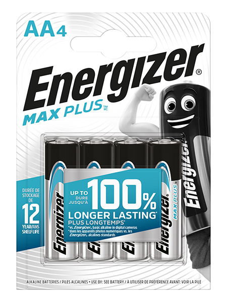 Pikkukuva 1 / 2: Energizer Max Plus AA4 Kertakäyttöinen akku AA Alkali