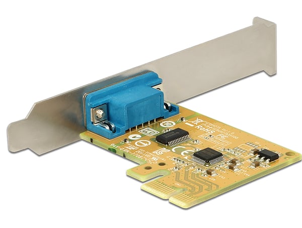 Miniatyrbild 4 av 4: DeLOCK 89444 nätverkskort/adapters Intern Serial