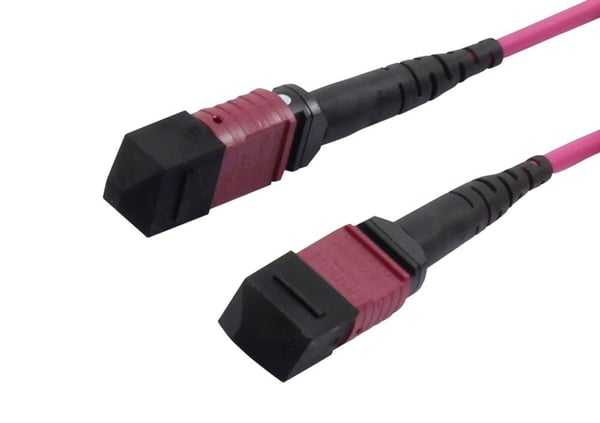 Miniatyrbillede 2 af 2: Synergy 21 S216788 InfiniBand og fiberoptisk kabel 3 m MTP Violet