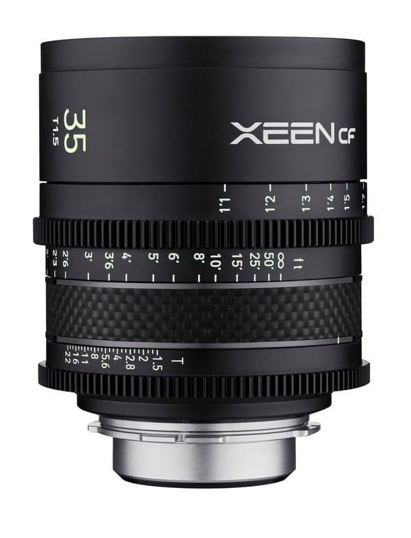 Miniatyrbild 3 av 4: Samyang XEEN CF 35mm T1.5, Sony E MILC Cinema-objektiv Svart