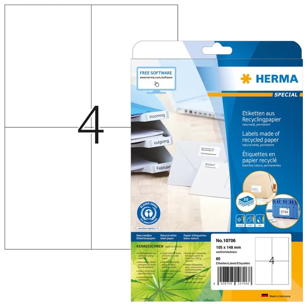 HERMA 10706 tulostintarra HERMA 10706 tulostintarra