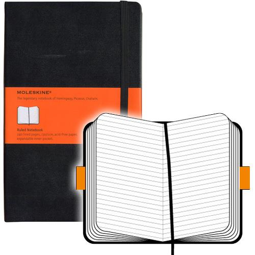 Moleskine Classic blok og notesblok A5 240 ark Sort