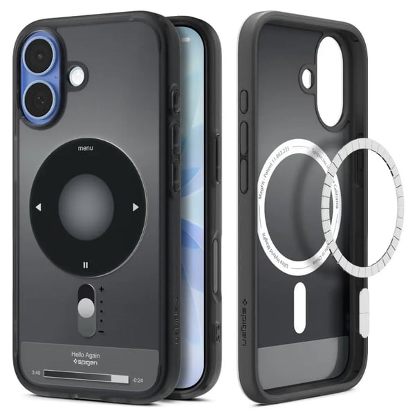 Spigen Ultra Hybrid (MagFit) matkapuhelimen suojakotelo 16 cm (6.3") Suojus Musta