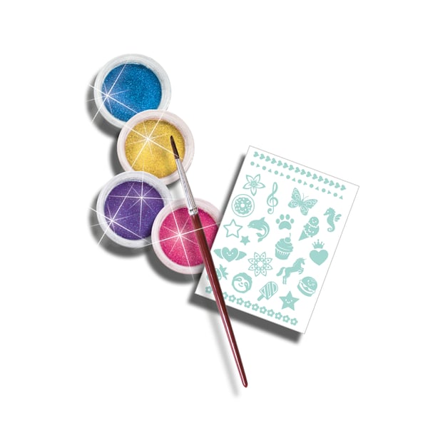 Miniatyrbild 3 av 7: SES Creative Fashion glitter tattoos