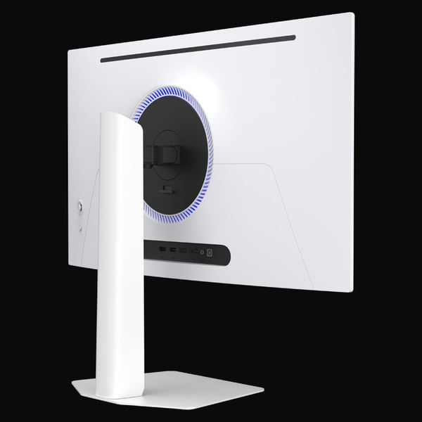 Miniatyrbillede 7 af 10: LC-Power LC-M27QO computerskærm 67,3 cm (26.5") 2560 x 1440 pixel Quad HD Hvid