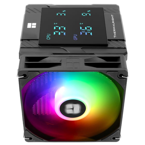 Pikkukuva 9 / 9: Thermalright Peerless Assassin 120 Digital ARGB Suoritin Jäähdytyslevy/jäähdytin 12 cm Musta